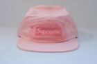 SUPREME SS17 FRONT PANEL MESH CAMP CAP PINK BRAND NEW WITH TAGS