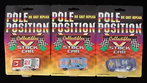 1992 Pole Position Collectible Stock Car Lot of 3 #21, #43, #94 - Picture 1 of 13