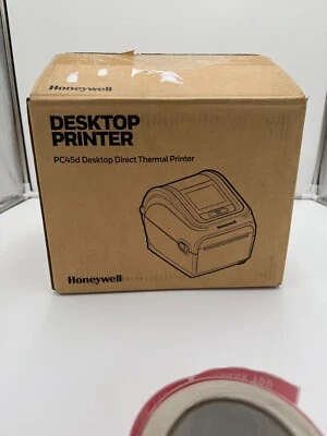 NEW! Honeywell PC45D Desktop Direct Thermal Printer PC45D000000201 - Image 1 of 4