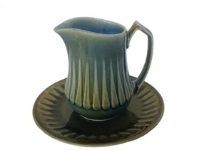 Wade Irish Porcelain Pitcher with Plate Ireland Vtg Shamrock Cup Pottery Patrick - Picture 1 of 5