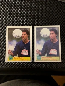 Pegatinas Variante Base y Base Ronaldinho Bonart Gramal Corea Japón Svetsko 2002 - Imagen 1 de 6
