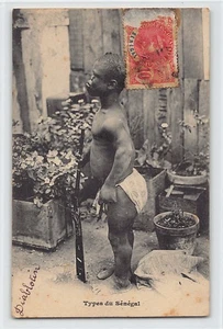 Senegal - A Senegalese dwarf - SEE SCANS FOR STATE - Publ. unknown - - Sénégal - - Picture 1 of 2