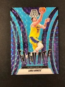 2024-25 Mosaic Luka Doncic Elevate #16 Blue Fluorescent 16/30 SSP Lakers Uniform - Picture 1 of 3