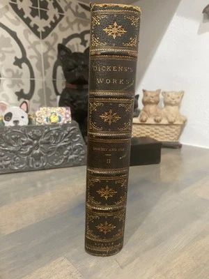 Antique Charles Dickens Works ~ Complete 18 Volume Set ~ Late 1800 Early 1900 - Image 1 of 4
