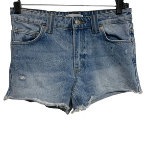 ZARA Kids Jean Shorts Girls Size 13-14 - Picture 1 of 5