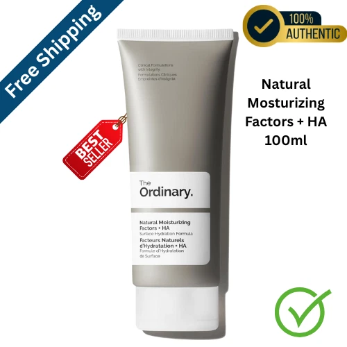 The Ordinary Natural Hidratante Factores + Crema Hidratante HA - 3,4 OZ (100 ml) Foto 1 de 3