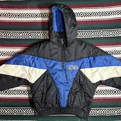 Vintage KIDS Pro Player Orlando Magic Quarter Zip Puffer Jacket Size L - Image 1 of 4