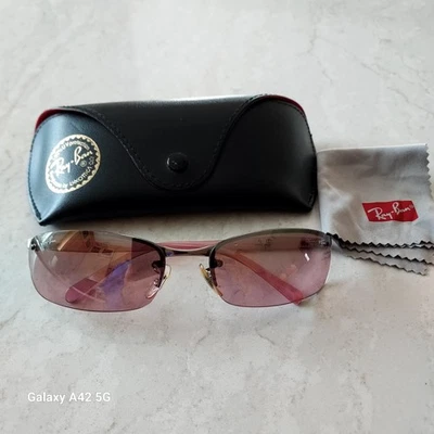 Очки солнцезащитные Ray Ban - розовые RB3271 025/7E с чехлом - Изображение 1 из 4
