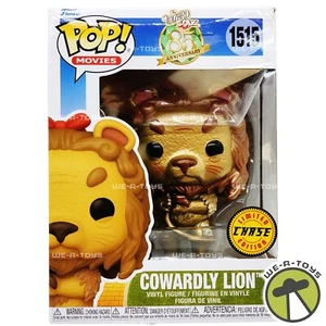 Funko Pop! Movies The Wizard of Oz 85th Anniversary Cowardly Lion Figure CHASE - Picture 1 of 8