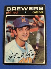 1971 Topps Baseball #22 Phil Roof Milwaukee Brewers