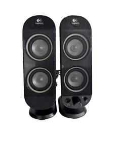 Logitech SH X-230 Computer Lautsprecher Paar 8 Ohm 3,5mm Audio Klinke getestet top - Bild 1 von 15
