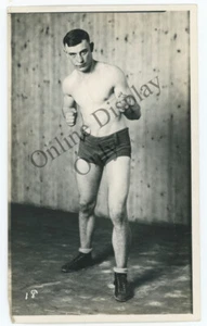 Antique 1920s Boxer JOHNNY SHEA Photograph. Old Cleveland Ohio Boxing,Jimmy Dunn - Picture 1 of 3