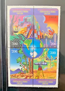 CHILE, BLOCK CIENCIAS DE LA TIERRA, 1996.MNH - Picture 1 of 1