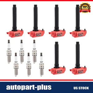 Pregapped IRIDIUM Spark Plug and Ignition Coils Pack for Jeep Grand Cherokee 3.6 - Picture 1 of 12