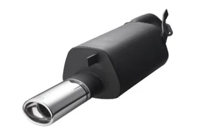 muffler for Mitsubishi Carisma I HB 1.8i 85kW 1995-1999 Single Oval Tip 120x80mm - Picture 1 of 2