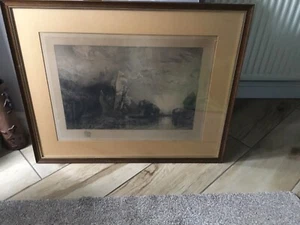 Alexander Gravier After J M W Wender Odysses verspottetes Polyphem 1896-1905 Schild - Bild 1 von 13