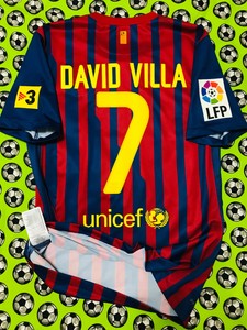David Villa Fc Barcelona International Club Soccer Fan Jerseys For Sale Ebay