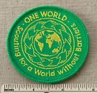 ONE WORLD Scouting for a World without Barriors Boy Scout PATCH Uniform Badge