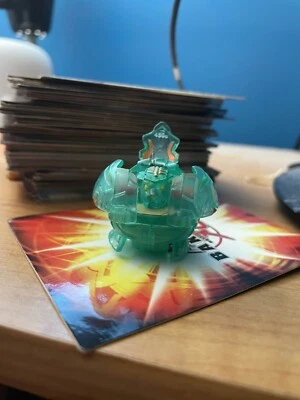 Bakugan Tigrerra B1 Translucent Green Ventus VHTF Battle Brawlers - Image 1 of 4