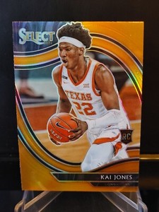 Kai Jones RC 2020-21 Panini Chronicles Select Draft Picks Bronze Prizm #287