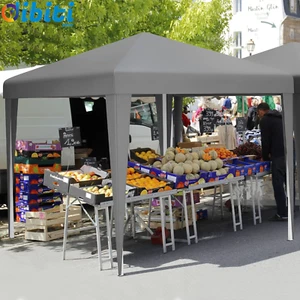 Gazebo Pop-Up Da Esterno 3 X 3 M Impermeabile Pieghevole per Tutte Le Stagioni C - Foto 1 di 13