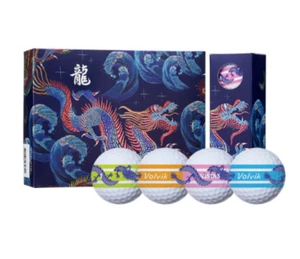 Volvik VIVID 2024 Blue Dragon Vista3 Prism 360 Golf Balls 12Pack Sporting Goods - Picture 1 of 2