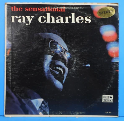THE SENSATIONAL RAY CHARLES LP 1963 ORIGINAL PRESS G+/VG!!A - Image 1 of 4
