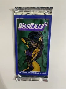 1994 WILDC.A.T.S ‘94 Chromium Trading Card Pack Wildcats Image Comics V2 New! - Picture 1 of 2