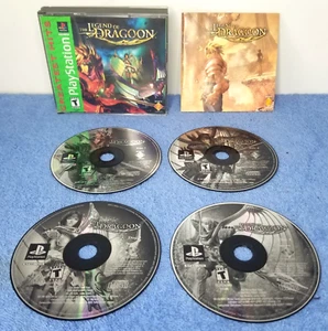 The Legend of Dragoon (Sony PlayStation 1 PS1) Greatest Hits Complete CIB - Picture 1 of 16