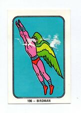 BIRDMAN #196 CROMO FESTIVAL HANNA BARBERA 1971 FHER  RECUPERADO ROTURA