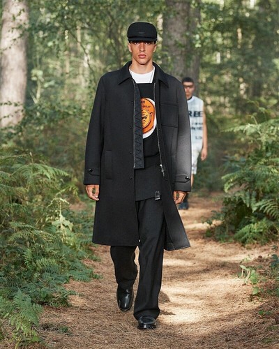 Burberry Cappotto auto in neoprene pinna di squalo