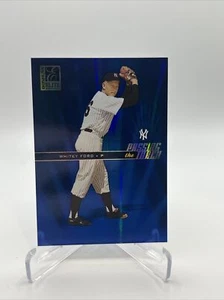 2004 Donruss Elite Passing the Torch Whitey Ford Yankees BLUE /250 - Picture 1 of 2