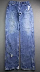 Vintage Men's Wrangler Jeans 13MWZ USA Made Distressed Sz 34x36 (Measure 31x34) - Picture 1 of 8