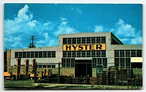Postal Hyster Company Peoria Illinois IL UNP Elevadores Industriales Camiones Grúas - Imagen 1 de 2