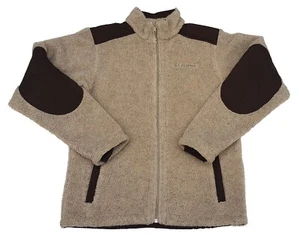 Vintage Columbia Fleece Wool Jacket - Mens Medium Heavy Material Full Zip - Picture 1 of 9
