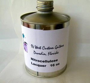 Nitrocellulose Lacquer Catalyzed,Full 16oz (not8oz) instrument CLEAR High Gloss - Picture 1 of 4