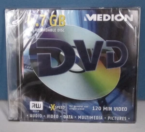 Medion   DVD   4.7 GB   120 Min.   4Xspeed   NEU - Bild 1 von 1