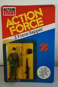 Action Force G I JOE Z-Force Sapper Figur Vintage Palitoy 1982 MOC NEU! - Bild 1 von 12