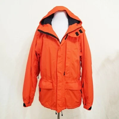 Abrigo deportivo polo RLX Ralph Lauren talla mediana naranja invierno esquí chaqueta utilitaria Foto 1 de 4