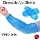 Disposable Plastic Protective Arm Sleeve Covers Hospital Kitchen Saloon Upto100x