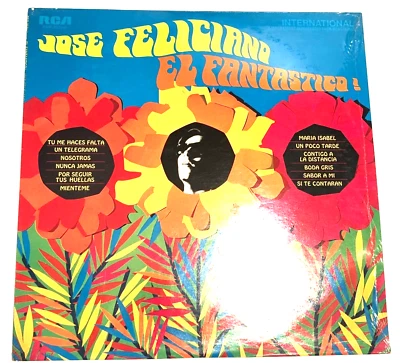 Jose Feliciano El Fantastico LP New still sealed Mint Latin - Image 1 of 4