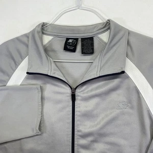 Starter Mens Track Jacket Size XLT Zip Up Athletic Warm Up Coat Jogging - Picture 1 of 13