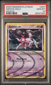 2009 Pokemon Platinum Arceus #AR7 Arceus Rare Holo GEM MINT PSA 10 - Picture 1 of 4