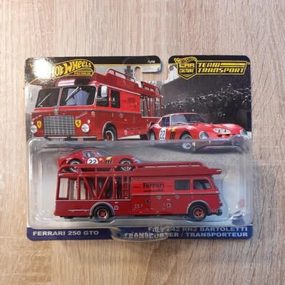Hot Wheels Premium Team Transport Ferrari 250 GTO / Fiat 642 RN2 Bartoletti - Bild 1 von 3