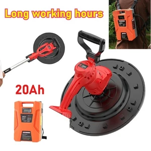 20Ah 21V 6-Gear Floor Trowel Grinder Electric Sander Cement Concrete Calender - Picture 1 of 17