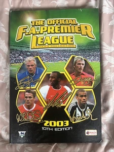 Merlin Premier League Football 2003 Sticker Album 100% Complete Hardback Binder - Picture 1 of 17