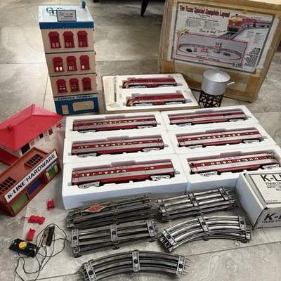 🚂K Line The Texas Special Complete Layout Train Set O Gauge Ready To Run K-1603 - Image 1 of 4