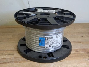 100 Ft. Spool of Alpha Wire Xtra-Guard Flexible Control Cable 5C 18AWG 65805CY - Picture 1 of 4