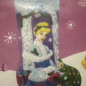 Disney Prinzessin Aschenputtel Filzstrumpf Set 18" Janlynn 3D Weihnachten 761113673 - Bild 1 von 6