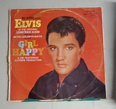 Elvis Presley Vinyl Record - Girl Happy - Mono Pressing - Australia 1965 - Image 1 of 2